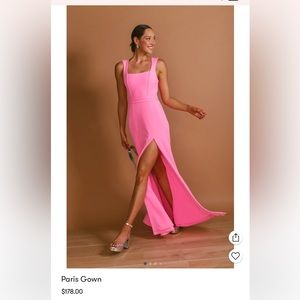 Show Me Your Mumu - formal pink dress - Paris Gown